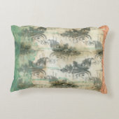 モダンな（紋章の）フラ・ダ・リのデザイン アクセントクッション (裏面)