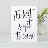 モダンな chic「最高の瞬間はこれから」 (スタンド正面)