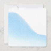 モダンな「Elegant Pastel Bridal Shower Invitation – Mod (裏面)