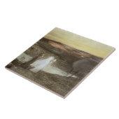 「モダンな」L'EstampeからのDanteそしてビアトリス、publ タイル (側面)