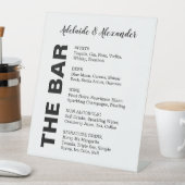 モダンな pedestal サイン (インサイチュ)