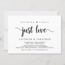 モダンな rustic のみの結婚式、特別なものは何もない、ただ愛 I