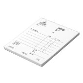 モダンな rustic 男性的 山岳 アウトドア グッズ ノートパッド (回転)