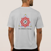 モダンなArnisのスポーツTekのTシャツ Tシャツ (裏面)