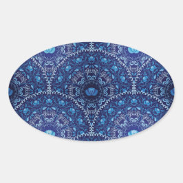 モダンなCYO - オーバルステッカー 楕円形シール