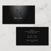 モダンなElegante 名刺 (正面/裏面)