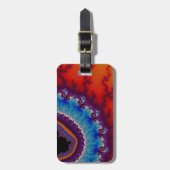 モダンなGeodeの荷物のラベル ラゲッジタグ (正面縦)