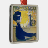 モダンなLa Maison c.1902 メタルオーナメント (右)