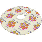 モダンなL'SHANAH TOVAH ローシュ・ハシャナー ブラッシュドポリエステルツリースカート (アングル)