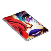 モダンなNYCの通りの芸術 ノートブック (右側)