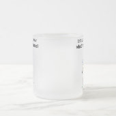 モダンなRapunzel フロストグラスマグカップ (中央)