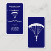 モダンなskydiving 名刺 (正面/裏面)