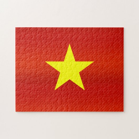 モダンによって除去されるベトナムの旗 ジグソーパズル (横)