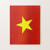 モダンによって除去されるベトナムの旗 ジグソーパズル (縦)