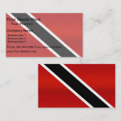 モダンによって除去されるTrinidadian旗 名刺 (正面/裏面)