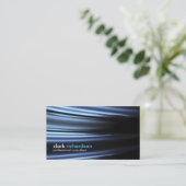 モダンのお洒落な専門の金属 名刺 (スタンド正面)