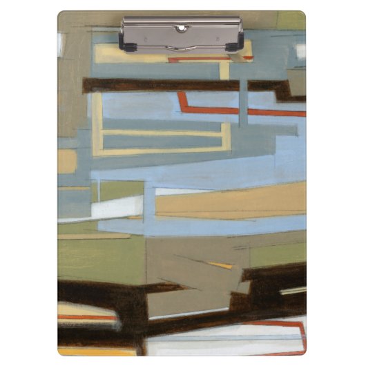 モダンのノルマン人Wyattによる自由な表現の絵画 クリップボード (正面)