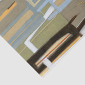 モダンのノルマン人Wyattによる自由な表現の絵画 薄葉紙 (詳細)