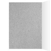 モダンのフェルトの一見のクリスマスツリーカード (内側 (左))