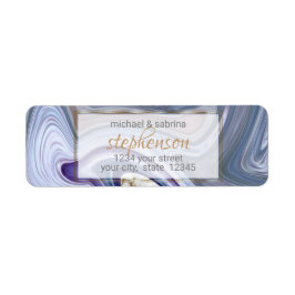 モダンのマーレ結婚ッド紫バラ瑪瑙 ラベル