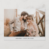 モダンの写真を保存 案内ポストカード (正面)