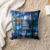 モダンの抽象的な装飾用クッション クッション (ブランケット)