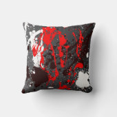モダンの抽象芸術によって吹きかけられるスタイルの枕 クッション (裏面)