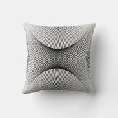 モダンの抽象芸術のスタイルの枕 クッション (裏面)