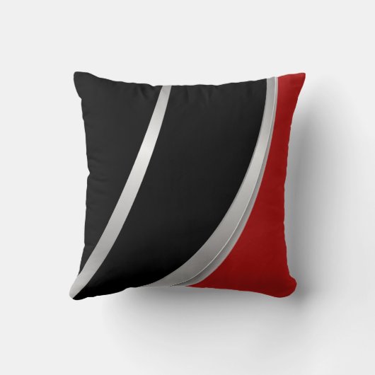 モダンの抽象芸術のスタイルの枕 クッション (裏面)