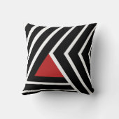 モダンの抽象芸術のスタイルの枕 クッション (裏面)