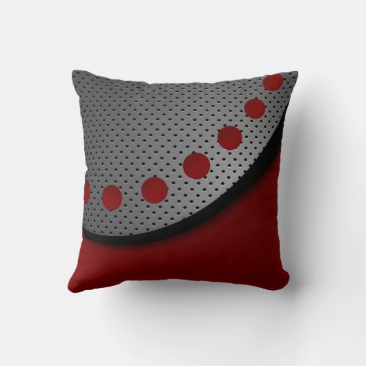 モダンの抽象芸術のスタイルの枕 クッション (裏面)