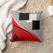 モダンの抽象芸術のスタイルの枕 クッション (ブランケット)