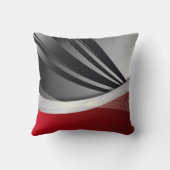 モダンの抽象芸術のスタイルの枕 クッション (裏面)