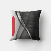 モダンの抽象芸術のスタイルの枕 クッション (裏面)