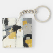 モダンの抽象芸術 キーホルダー (裏面)