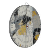 モダンの抽象芸術 ダーツボード (正面左)