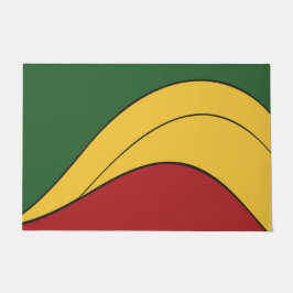 モダンの抽象芸術 ドアマット