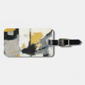 モダンの抽象芸術 ラゲッジタグ (正面横)