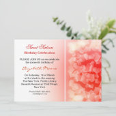 モダンの第16誕生祝いの招待 招待状 (スタンド正面)