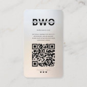 モダンの結婚オーガナイザー銀インスタグラム 名刺