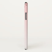 モダンの結婚ピンクのグリッター Case-Mate iPhoneケース (裏面/右)