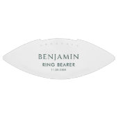 モダンの結婚リングや輪カスタム者 アメリカンフットボール (パネル)