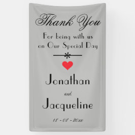 モダンの結婚写真パーソナライズされたブース背景 横断幕