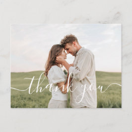 モダンの結婚写真 ポストカード