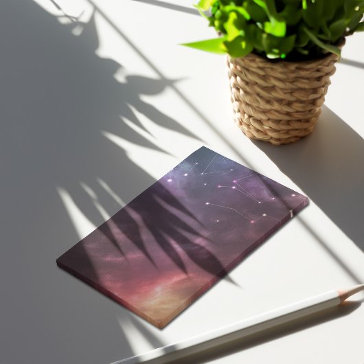 モダンの結婚夜星の空銀河系星座 ポストイット