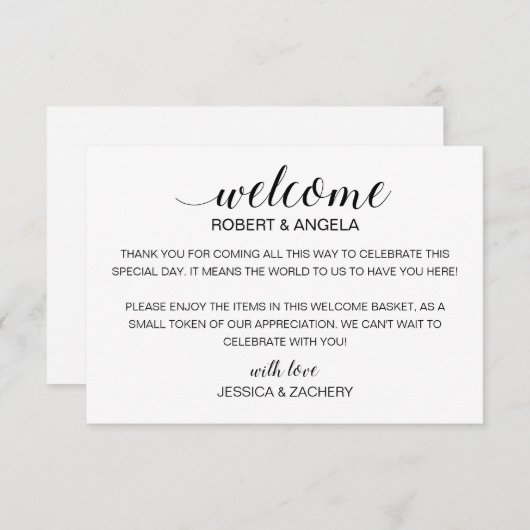 モダンの結婚歓迎抱き枕バスケット (正面/裏面)