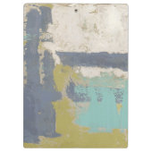 モダンの自由な表現の絵画 クリップボード (裏面)