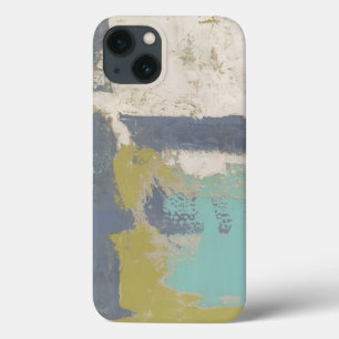 モダンの自由な表現の絵画 iPhone 13ケース