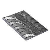 モダンの鋼鉄およびガラスカーテン・ウォール ノートブック (右側)