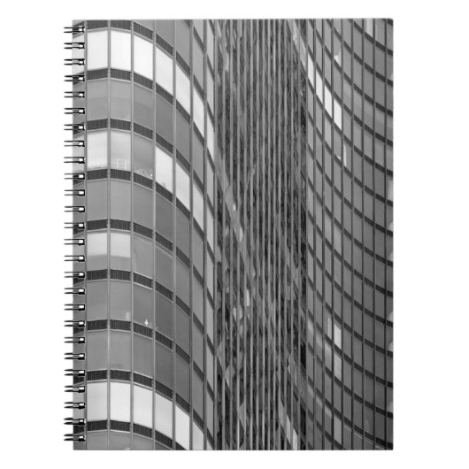 モダンの鋼鉄およびガラスカーテン・ウォール ノートブック (正面)